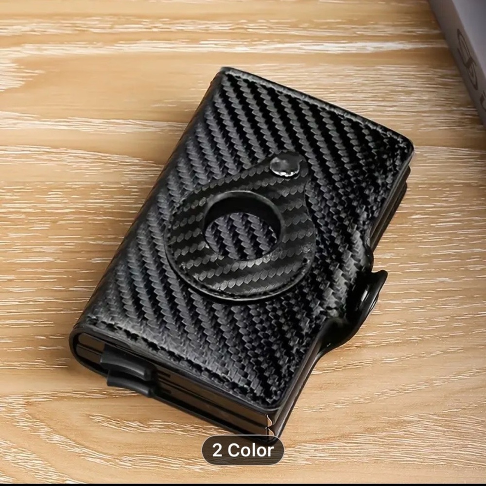 Black Carbon Fiber Wallet